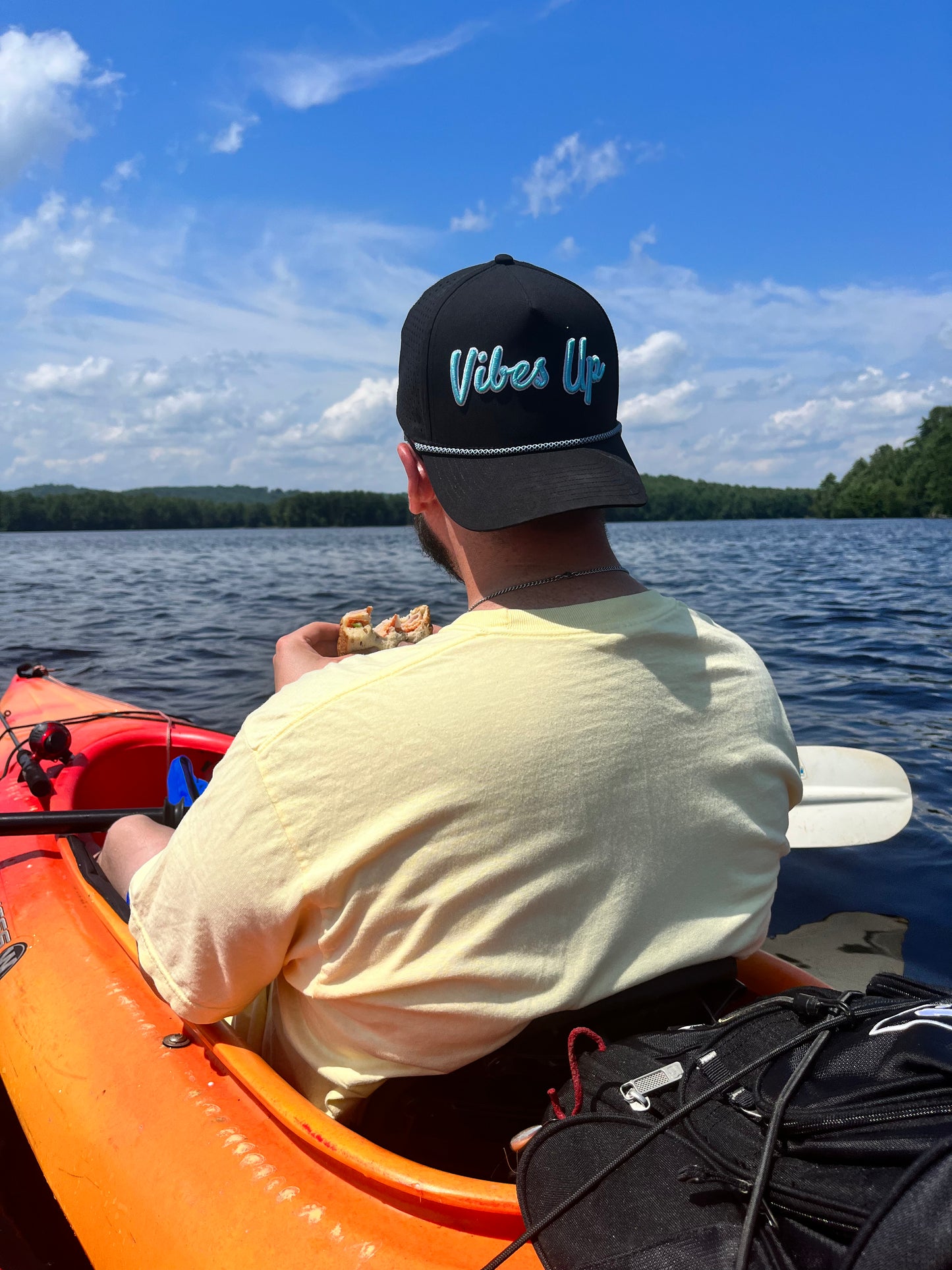 Water Resistant Vibes Up Snapback
