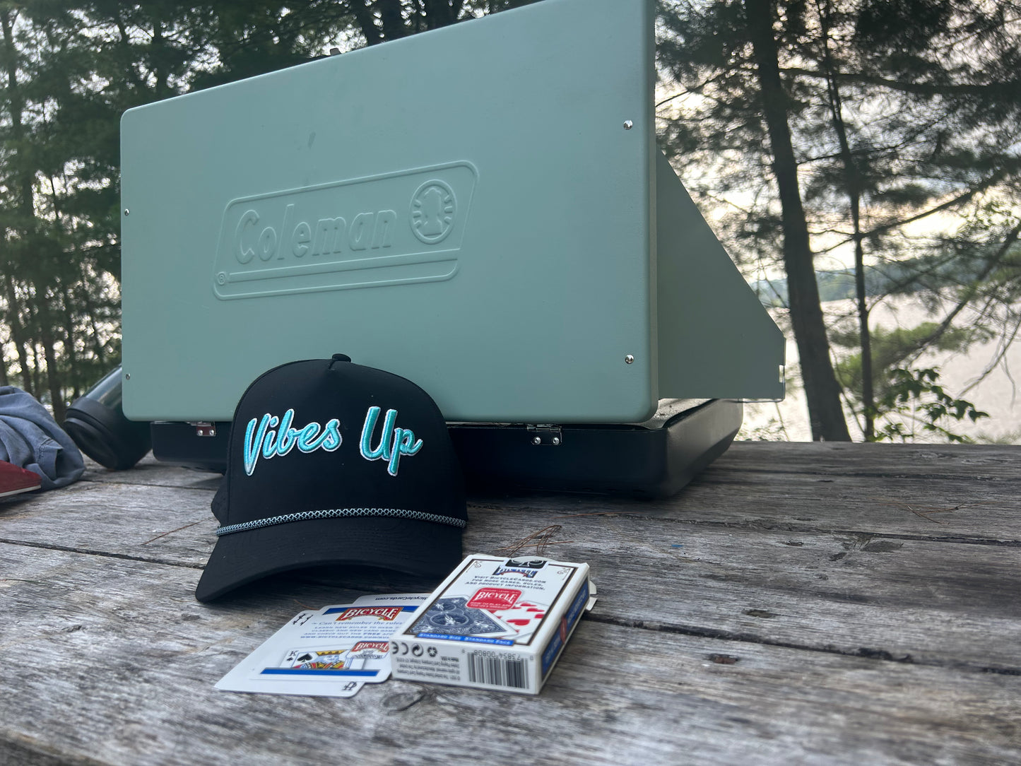 Water Resistant Vibes Up Snapback
